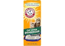 Cat litter deodorizer powder