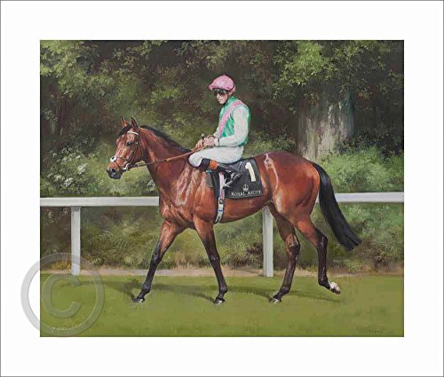Kingman &amp; James Doyle - JS 463. A limited edition horse art print by Jacqueline Stanhope.