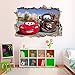 Produktbild Cars Wandtattoo fr Jungen und Mdchen Tapete Aufkleber Art Wand Wandbild - Large 70 cm x 100 cm