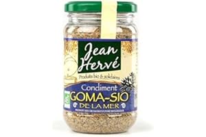 JEAN HERVE GOMASIO DE LA MER AU SESAME BIO, ALGUES NORI ET SEL DE MER NON RAFFINE 300G