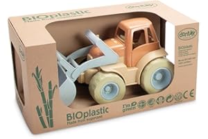 ボーネルンド Dantoy Bio-Toy Front-Loader Tractor, Eco-conscious Toys Made from Sugarcane