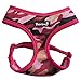 Produktbild Softgeschirr Hundegeschirr Camouflage tarnmuster tarnfarben Brustgeschirr weich gepolstert VERSTELLBAR für kleine Hunde bis Mops Mesh (XS ( Hals: 21-25cm, Brust: 29-38cm ), Pink)