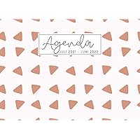 Agenda Juli 2021 - Juni 2022 (Dreiecke): Die etwas andere Schulagenda oder Studentenplaner für die Universität…