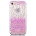Produktbild Roreikes Apple iPhone 7 Hülle, iPhone 7 Case (4.7 Zoll), Ultra Slim Dünn weich Silikon TPU Transparent Niedliche Cartoon Malerei,Premium Handy Tasche Schutz Hülle Case Cover Etui Strass Schutz schutzhülle Bumper Schale Silicone für Apple iPhone 7 (4.7 Zoll)