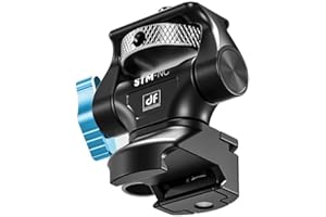 ‎DFCINE DFCINE Uchwyt do monitora kamery z zimną stopką, obrotowy i pochylany regulowany uchwyt do monitorów 12.7 cm i 17.8 cm, uniwersalna śruba 1/10.2 cm (STM-NC)