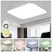 Produktbild SAILUN 96W LED RGB Deckenleuchte Ultraslim Modern Deckenlampe Flur Wohnzimmer Lampe Schlafzimmer Küche Energie Sparen Licht Wandleuchte Farbe Silber