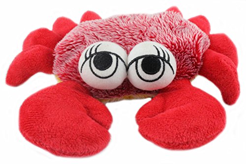 Preisvergleich Produktbild Plüschtier Krabbe mit großen Augen, rot, 16x20cm Kuscheltier, Schmusetier (2801451)