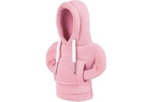 Lahviuu Auto Schaltknauf Abdeckung,1 pcs Schalthebel Hoodie Universal Schaltknauf Hoodie Shifter Car Gear Shift Cover, Car Gear Shift Knob Cover Hoodie für Auto Dekoratives(Rosa)
