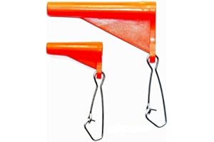 GENERIC 10 x SEA FISHING TACKLE BOAT BOOM ZIP SLIDERS SMALL OR LARGE - EASY LINKS COD MACKEREL LEDGERS BOOMS RUNNING RIGS RIG