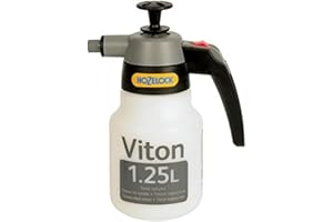 HOZELOCK - Pressure Sprayer Viton Plus 1.25L : Ideal for Strong Treatments, Equipped with Viton Fluoroelastomer Seals, Stainless Steel Pumping Stem, Continuous Spray Function [5102P0000]