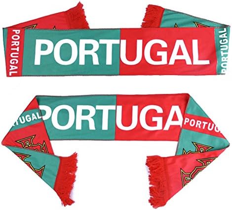 FENGRUIUI World Cup Russia 2018 football Scarf World cup Scarf National Team Scarf 32 Teams Flag Banner Football Cheerleaders Scarves Portugal Scarf