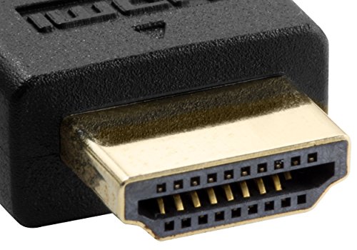 mumbi High Speed MINI HDMI Kabel Full HD 3D / Mini HDMI C Stecker auf HDMI A Stecker – VERGOLDETE Kontakte 1m - 6