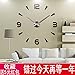 Produktbild DQuietness Maximale Größe Einer Kontinentalen Kreative Uhren Das Wohnzimmer Schautafel Do-It-Yourselfpersonalisierte Wanduhr Die Schlafzimmer Sind Tabelle Beigefügt Mauer Des Schweigens,Andere,Retro Grau (Dia.40-70Cm)