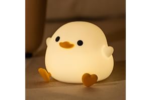 JMG-Myratts Night Light for Kids, Cute Soft Silicone Dodo Duck Lamp, Dimmable Nursery Portable Duck Kawaii Lamps, Bedside Lamp for Baby Toddler Adult[Energy Class G](Dodo Duck)