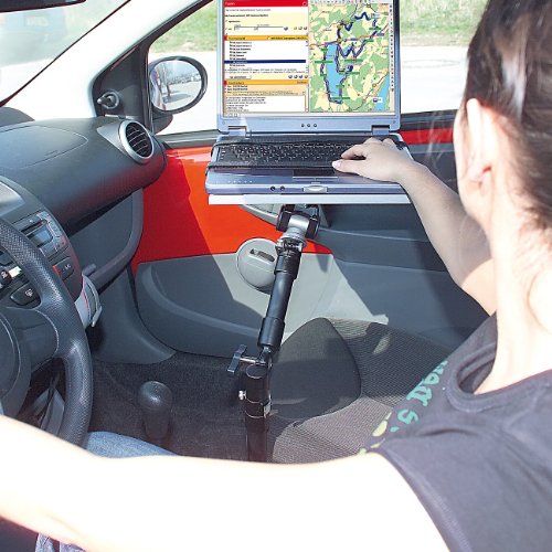 Lescars Universal-Notebook-Kfz-Halterung mit Kamerastativ - 7