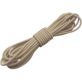 Bej Renk 5 Metre 2 mm Yuvarlak Lastik
