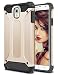 Produktbild Samsung Galaxy Note 3 Hülle, Coolden® Outdoor Tough Rugged Armor Case Dual-Layer Soft TPU Hart PC Stoßfeste Bumper Cover für Samsung Galaxy Note 3 Handyhülle Samsung Note 3 Schutzhülle Tasche Gold