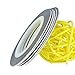 20 Rolls Of Laser Gold Silver Glitter Striping Tape Line Nail Art Tips Decals Beauty Transfer Foil Stickers For Nails (10Gold 10Silver)