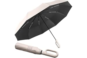 erised's bifrost Extra Large Windproof Travel Folding Compact Golf 54 Umbrella Automatic Open/Close,Lightweight Portable Parasol Outdoor,Sun/Rain,99 UV Protection,Perfect Carabiner Handle Design