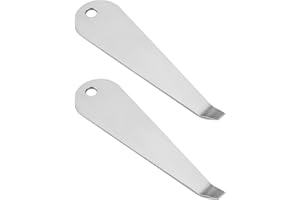 Be In Your Mind 2-teiliges Werkzeug Zum Entfernen des Kaffee-Siebträgerkorbs 304 Edelstahl Demontagewerkzeug für Kaffeepulverbecher Kompatibel mit Den Meisten Kaffeegriffen 81 X 25 Mm