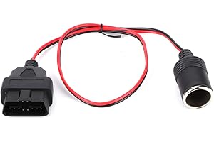 Gniazdo Zapalniczki Samochodowej Obd2, Narzędzia Diagnostyczne Dioche Gniazdo Zapalniczki Samochodowej Złącze Zasilacza 1 do 2 Weź Linię Obd2 Sprzęt