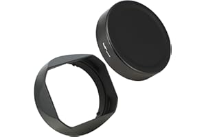 Haoge LH-S245N Gegenlichtblende für Sony FE 50 mm F2.5 G FE 40 mm F2.5 G FE 24 mm F2.8 G Gegenlichtblende mit Kappe