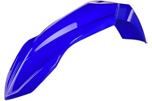 Polisport Yamaha YZ125/250-2015-20 - YZ125X/250X - 2016-20 - YZ250F - 2010-18 - YZ450F - 2010-17 - YZ450FX - 2016-18 - YZ250FX, WR2500 F - 201 5-19 - WR450F - 2012-18 - Front Mudguard Blue