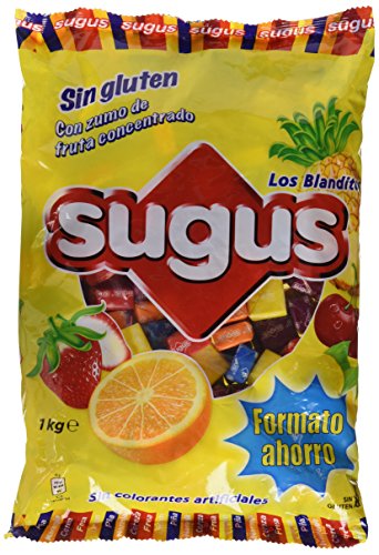 Sugus Caramelos Blandos Con Zumo De Fruta - 1000 gr