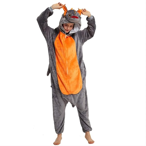 Inlzdz Homme Combinaison De Pyjama En Flanelle Grenouillère Adulte Smoking Une Pièce Costume De Cosplay Jeu De Rôle Barboteuses Jumpsuit