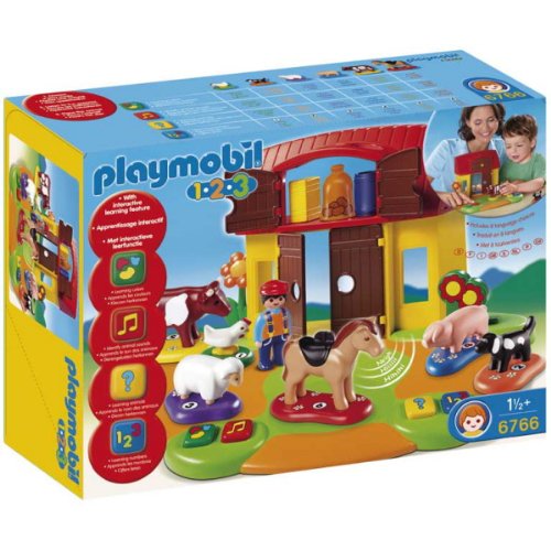 Imagen principal de Playmobil 1.2.3 - La Granja Interactiva (626081)