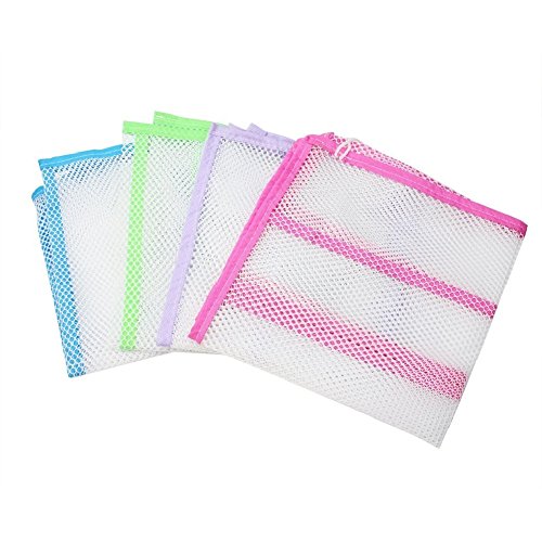 Homgaty Baby Kids Bath Toys Tidy Storage Suction Bathroom Stuff Organiser Net Mesh Bag