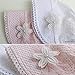 Sweet Princess Style Lace Floral Baby Girls Beanie Cap Sunhats Adjustable Infant Toddler Children Visor Summer Cap Hats (white)