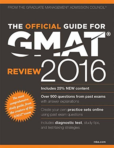 gmat official guide 2016