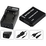 3in1-SET f&uuml;r die Panasonic Lumix TZ71 / DMC-TZ71 --- PREMIUM Akku f&uuml;r Panasonic BCM13 (starke 1250mAh) + 4in1 Ladeger&auml;t (u.a. mit USB / micro-USB und Kfz/Auto) inkl. PATONA Displaypad