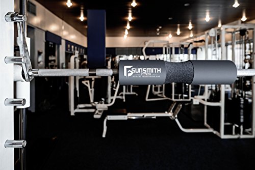 Next Gen Langhantel Squat Pad – rutschfestes Schaumstoff-Polster für Gewichtsverteilung bei Kniebeugen, Ausfallschritte und Hüftbeugen – Komfortabler Nacken- & Schulter-Schutz - 2