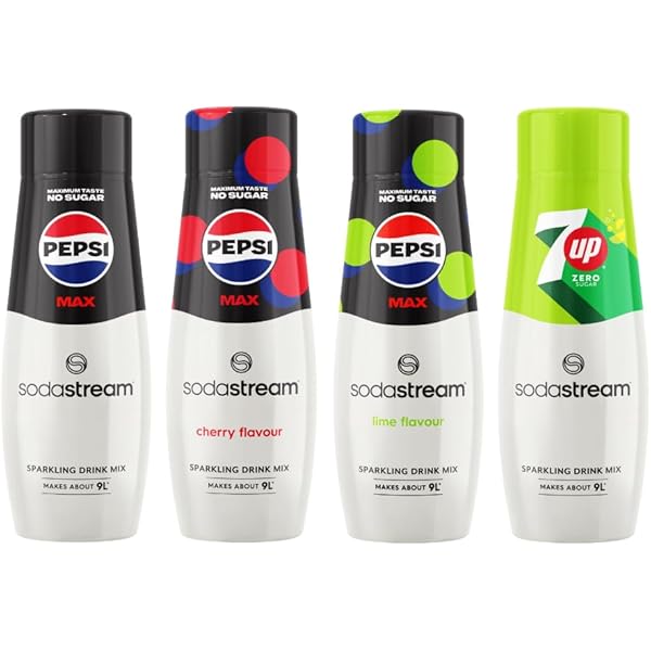 SodaStream Diet Fountain Sparkling Drink Mix Variety Pack