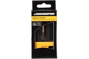 Jagwire Cable Needle Driver, Essential Bike Accessories, Simple-To-Use Bicycle Tool For Standard & Torx Hose Fittings, Needle Driver With Adjustable Clamp, High Performance Bicycle Accessories