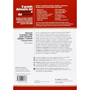 Il grande dizionario dei Sinonimi e dei Contrari (24.80 x 18.20 x 5.40 cm)