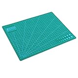 Color verde FLAMEER A3 A4 A5 Cut Mat Mat Self Heal Non Slip Craft Quilting Impreso Grid Board - A4 30 x 22cm