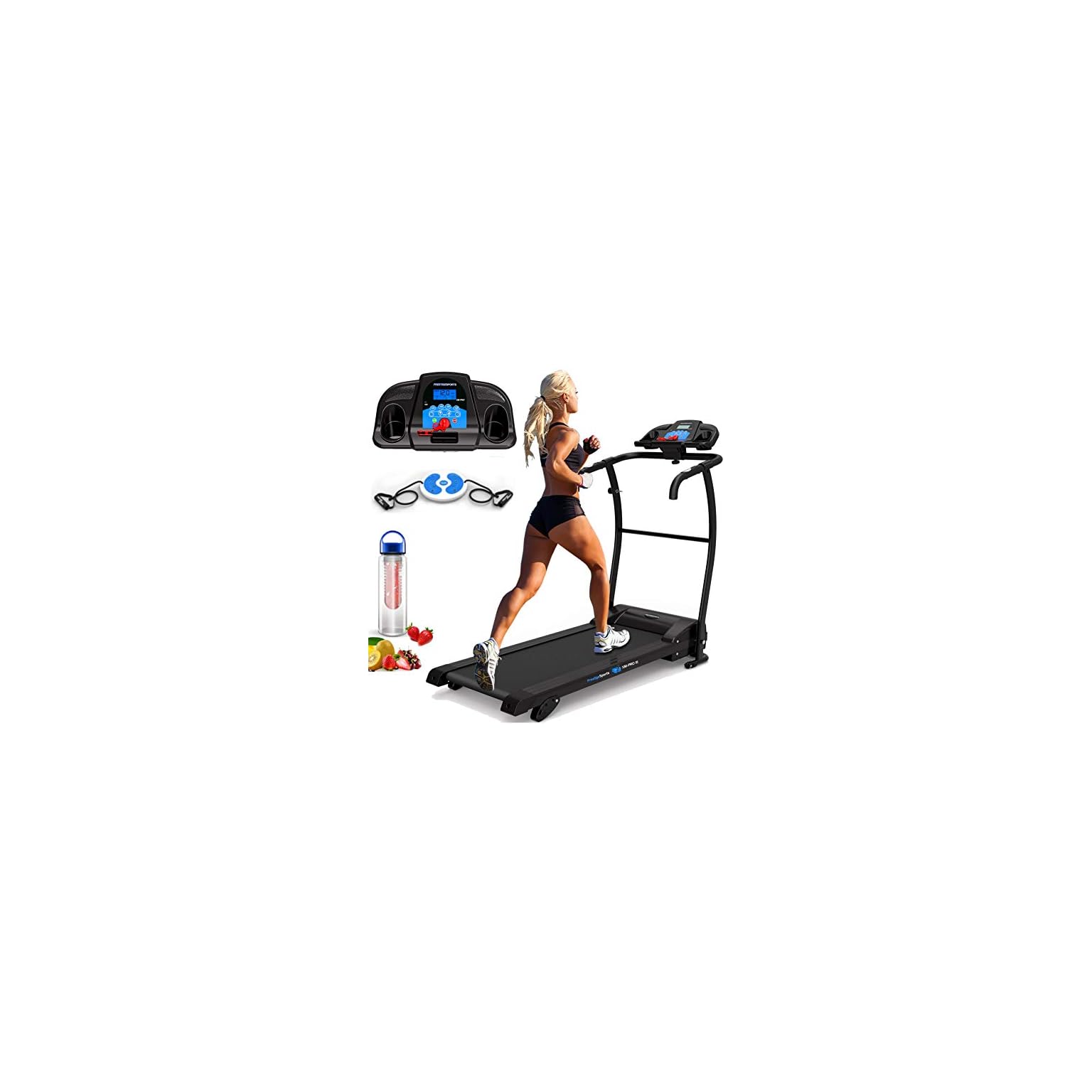 PrestigeSports XMPro III Treadmill Easy to Store Fold away