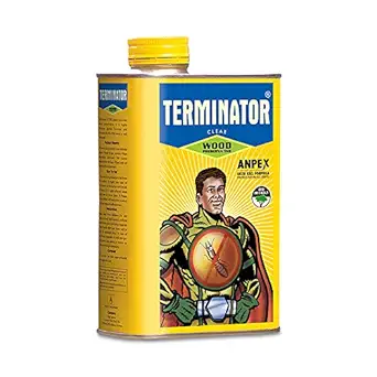 Terminator Eco-Friendly Termite Killer Refill pack Termite, Borer, Insect Repellant & Control - For home, kitchen and Wood Preservative (1 litre)