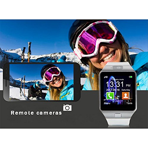 kivorsÂ® dz09Â Bluetooth Smart Watch mit Kamera Handgelenkriemen Uhr Handy SIM einfÃ¼gen Ã¼berstÃ¼tzt Call Reminder Nachricht Benachrichtigung TF Karte SchrittzÃ¤hler fÃ¼r Android Smartphones