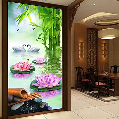 DIY 5D Swan Diamond Painting Cross-Stitch for Entrance Living Room Bedroom - 5