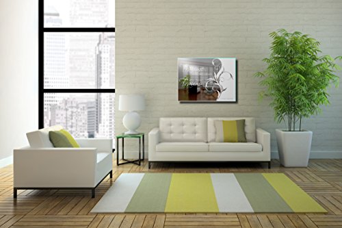 Motivspiegel Spruch Traum – 30x40cm – Spiegel mit Gravur eines Spruches – Spruch ist frei wählbar – Flurspiegel – Badspiegel - 4