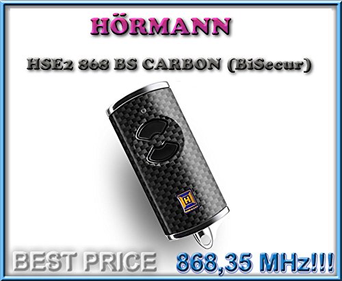 Preisvergleich Produktbild Handsender HÖRMANN HSE2 BS 868 Carbon , 868,35 Mhz