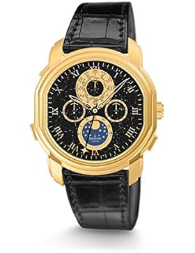 Kronsegler Zentaur Kalendarium vergoldet - mitternachtsschwarz