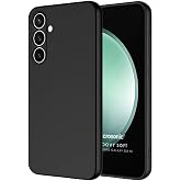 Microsonic Samsung Galaxy S23 FE i&ccedil;in Kılıf Groovy Soft Siyah [Galaxy S23 FE ile Uyumlu Kılıf - Siyah]