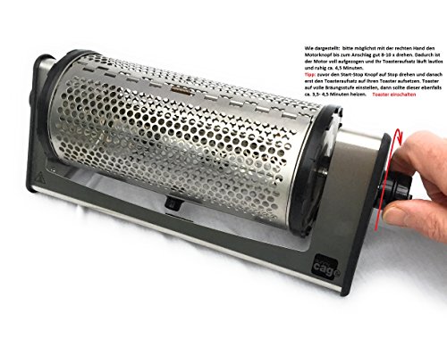 Sunny Cage® Rotierender Toasteraufsatz Brötchenaufsatz - 6
