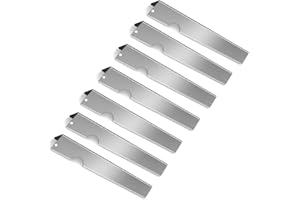 Sunshineey Weber 66033 Edelstahl-Flavorizer Bars Ersatz für Weber Genesis II und Genesis II LX 400 Series Gasgrill, 7 Stück