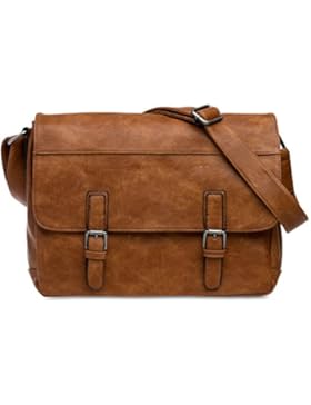 CASPAR TS1044 robuste Vintage Umhängetasche / Messenger Bag